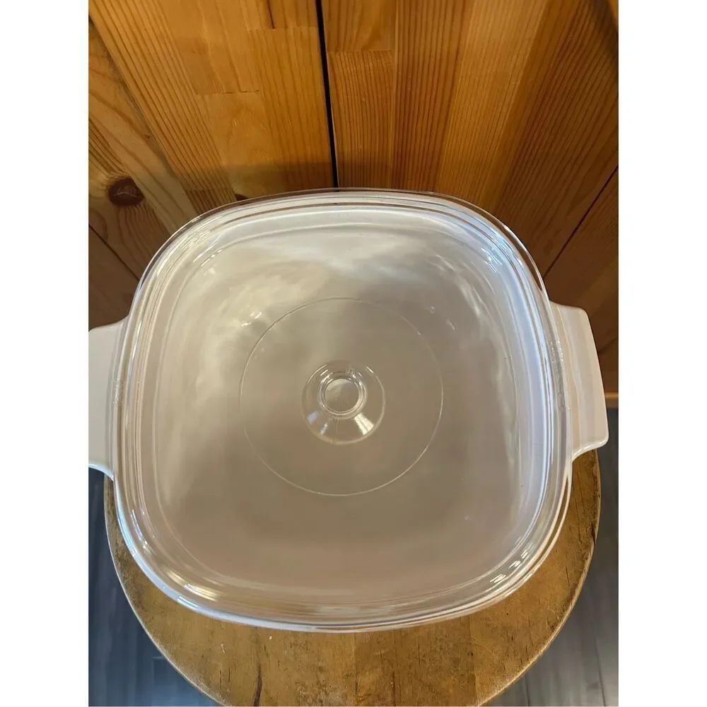 Vtg CORNING WARE A-3-B 3 QUART CASSEROLE DISH W/ PYREX A9C LID-SPICE OF LIFE (84